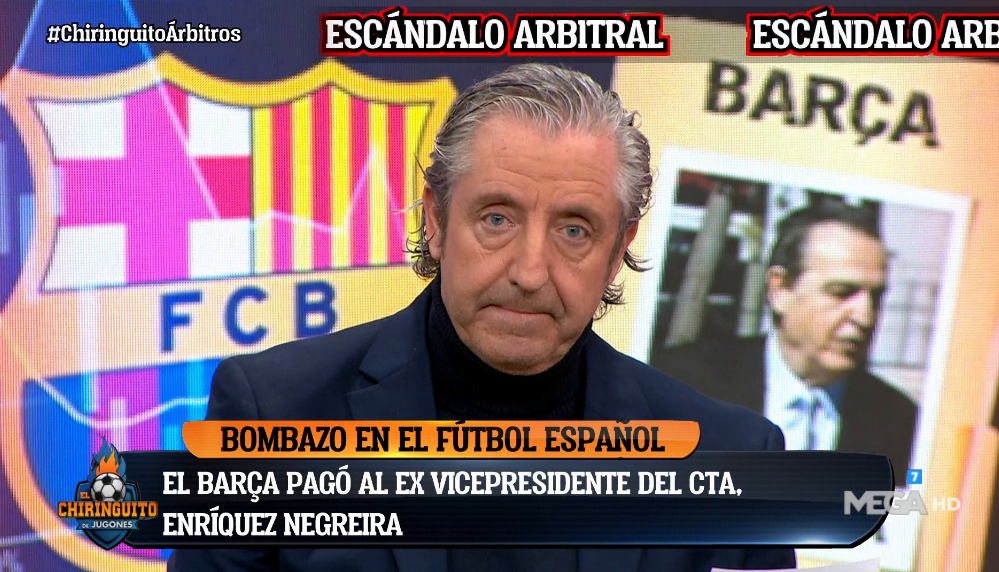 Josep Pedrerol denunciaba el caso Negreira 