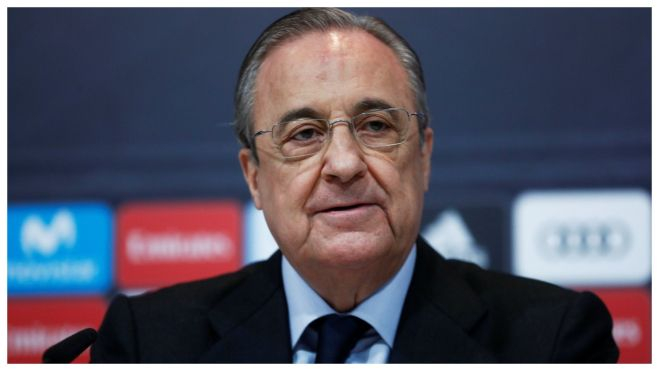 Florentino Pérez, presidente del Real Madrid