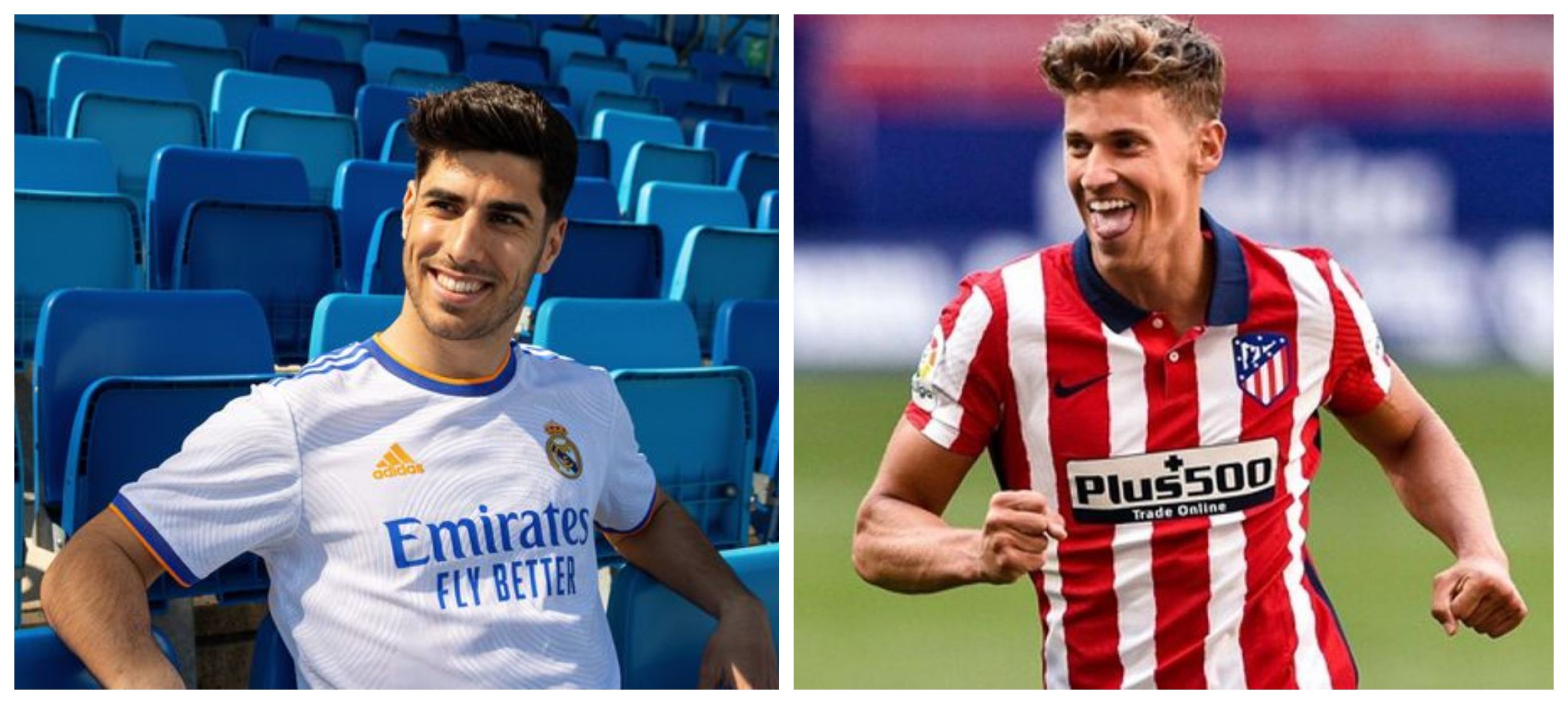 Marco Asensio y Marcos Llorente