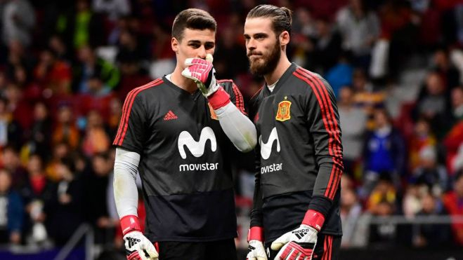 Kepa y De Gea