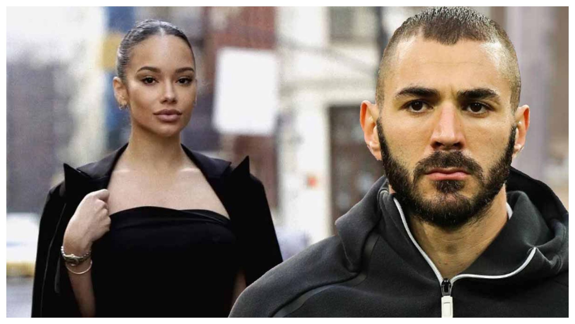 Jordan Ozuna y Karim Benzema Jordan Ozuna y Karim Benzema