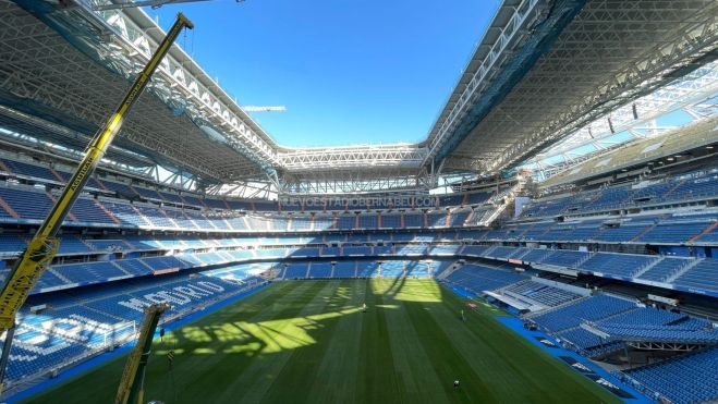 Obras nuevo Santiago Bernabéu