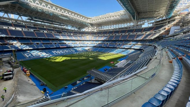 Obras nuevo Santiago Bernabéu Obras nuevo Santiago Bernabéu