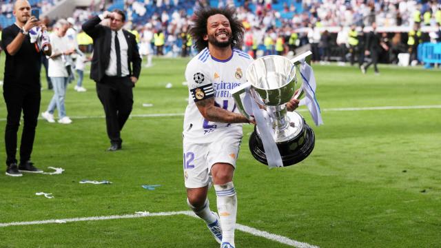 Marcelo Vieira y su flor