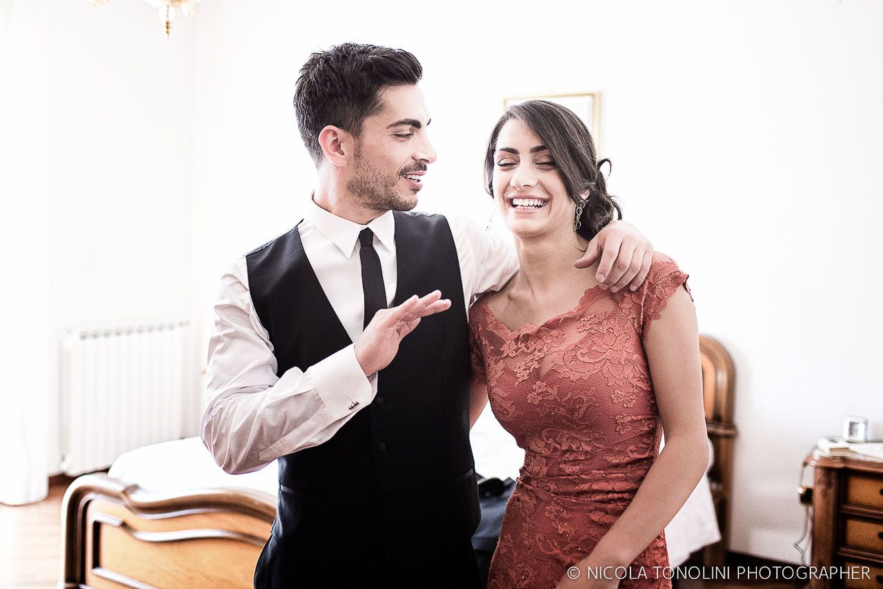 Mino Fulco y Katia Ancelotti