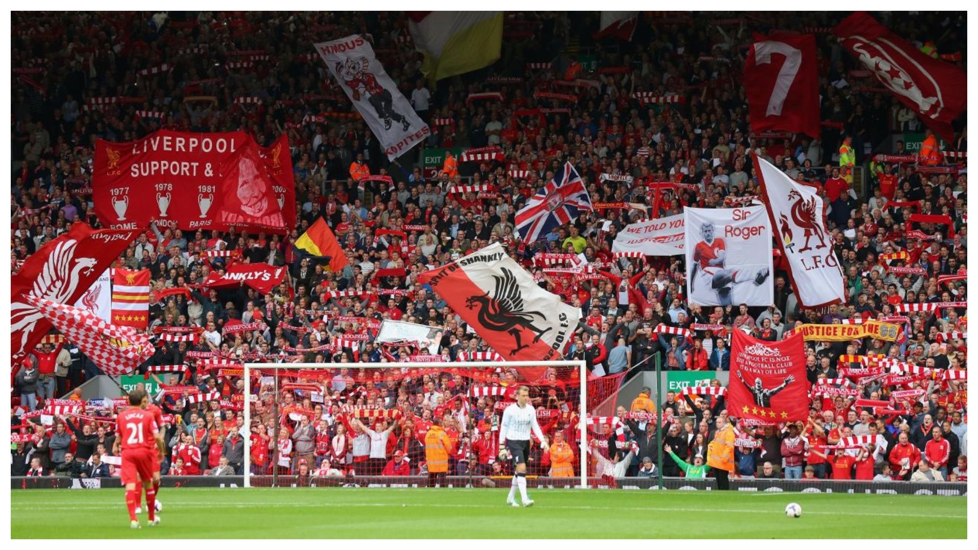 Anfiled Road. Liverpool Real Madrid