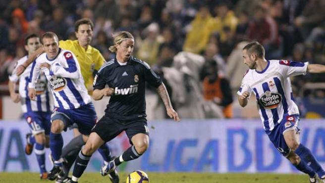 Guti con el balón