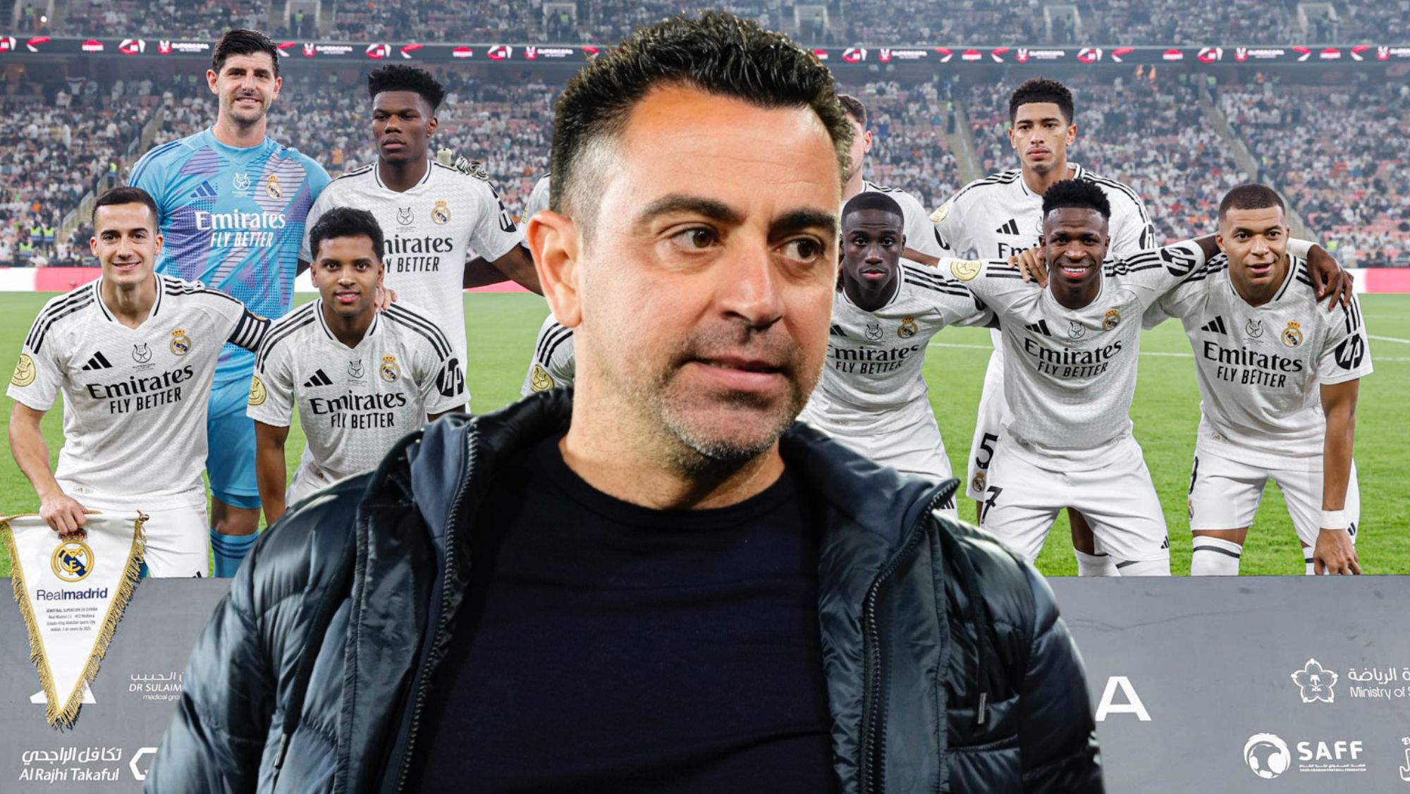 El hijo de Xavi Hernández pillado con la camiseta de una gran figura del Real Madrid.