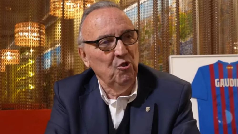 Joan Gaspart, en el programa 'Sólo para culés', dejó en el aire la limpieza del fútbol español, castigado ya de por sí por el 'caso Negreira'. Joan Gaspart, en el programa 'Sólo para culés', dejó en el aire la limpieza del fútbol español, castigado ya de por sí por el 'caso Negreira'.