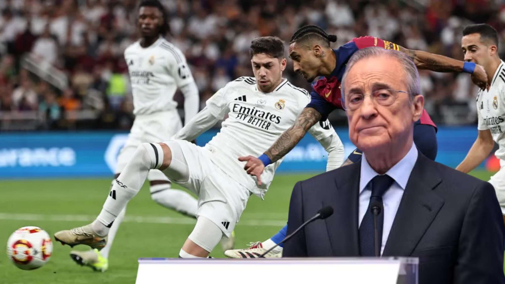 Florentino tiene en el punto de mira 3 fichajes tras la Supercopa