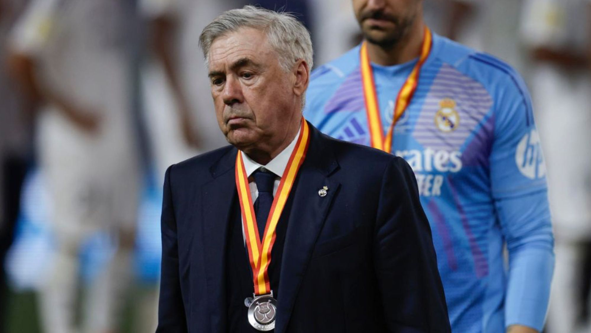Anuncian el posible sustituto de Ancelotti hasta el final de la temporada si el italiano es cesado.