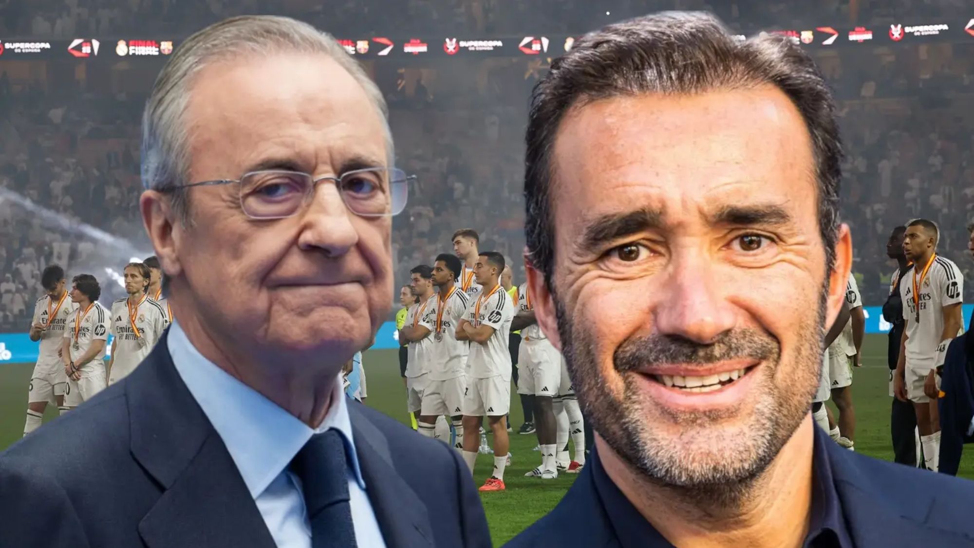 El contundente mensaje de Juanma Castaño a Florentino tras la final de la Supercopa. El contundente mensaje de Juanma Castaño a Florentino tras la final de la Supercopa.