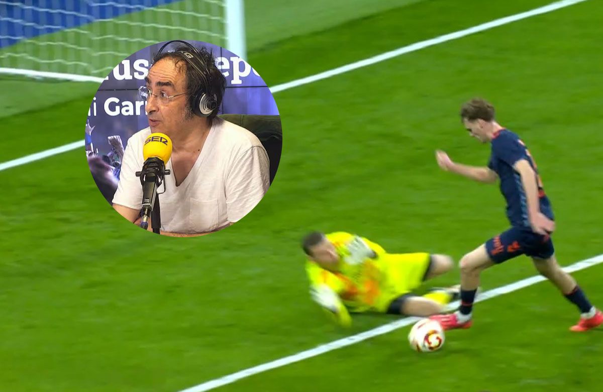 Iturralde González desvela por qué no se pitó el penalti de Lunin y señala al VAR: "Para mí…"