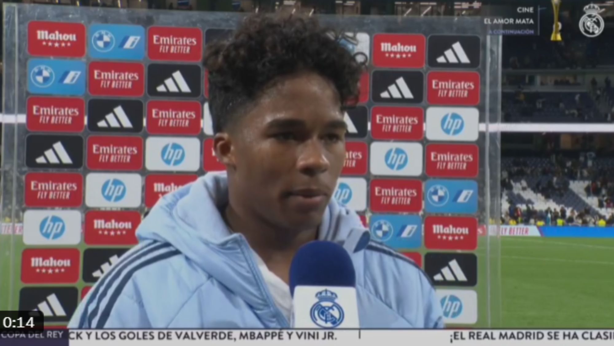 Endrick, héroe de la noche ante el Celta, lanza un mensaje de optimismo al madridismo