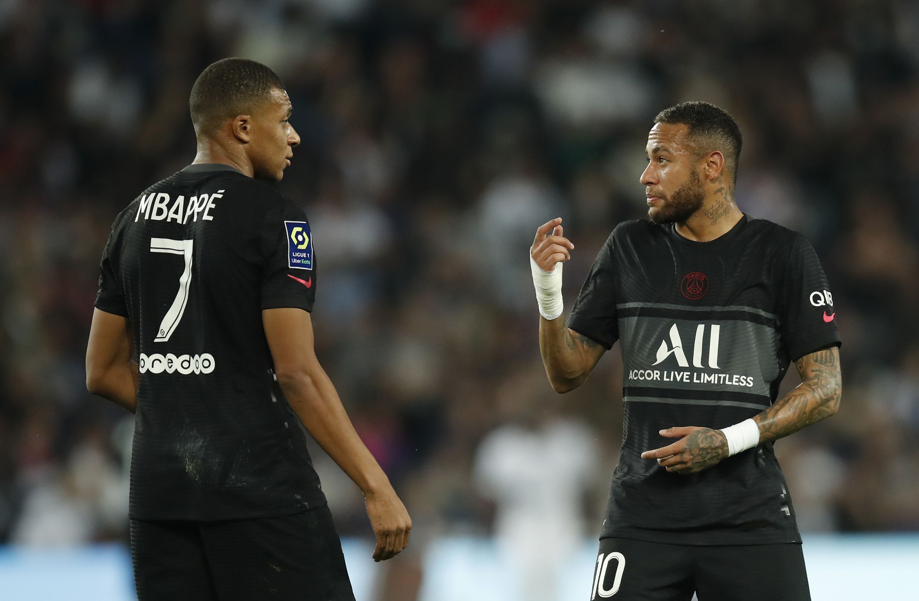 Mbappé y Neymar