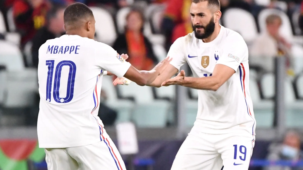 Mbappe y Benzema