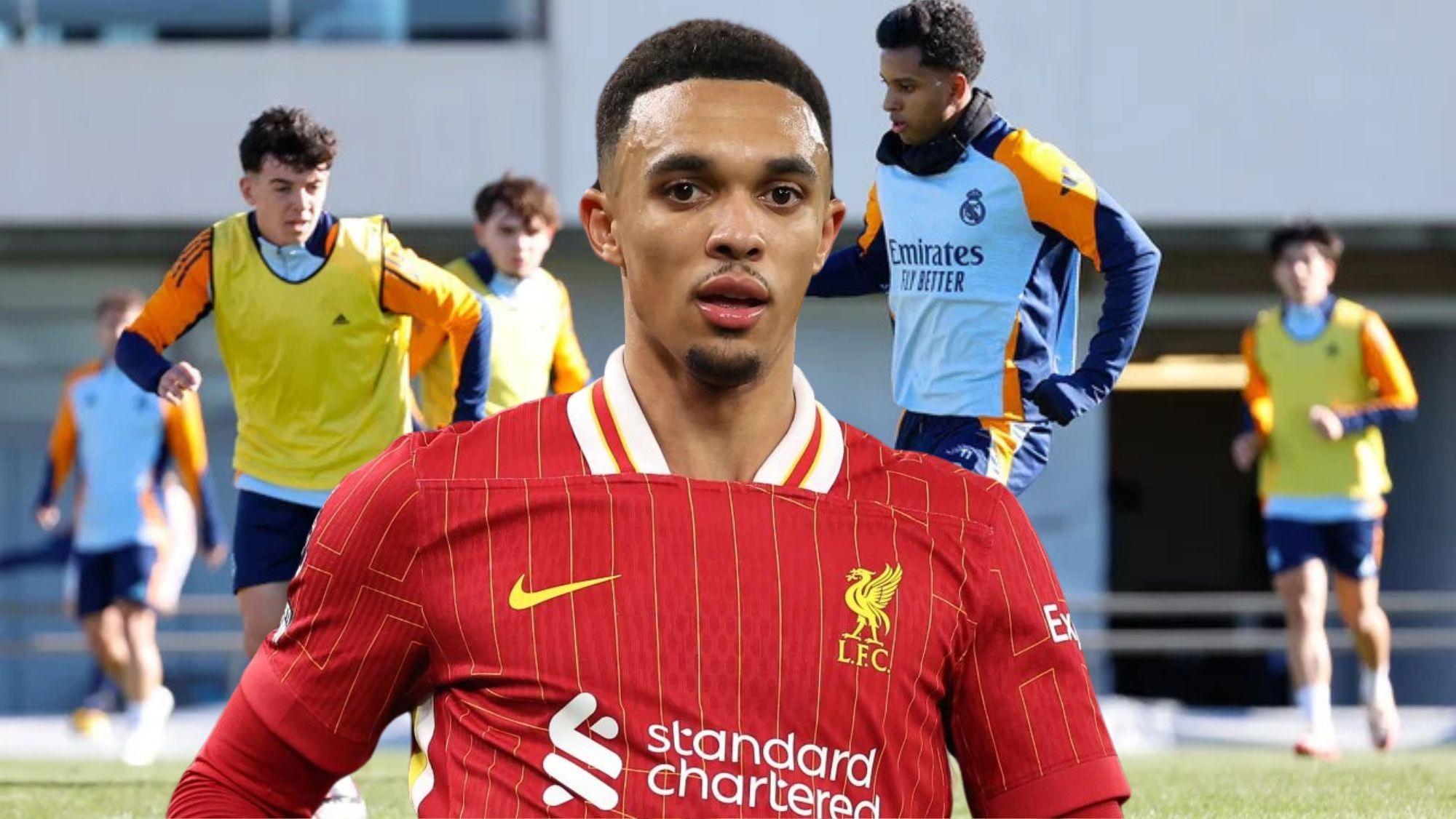 Arnold sobre el equipo entrenando en Valdebebas