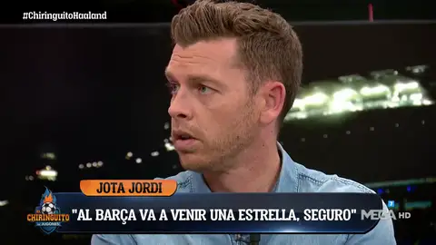 Jota Jordi en un programa de El Chiringuito