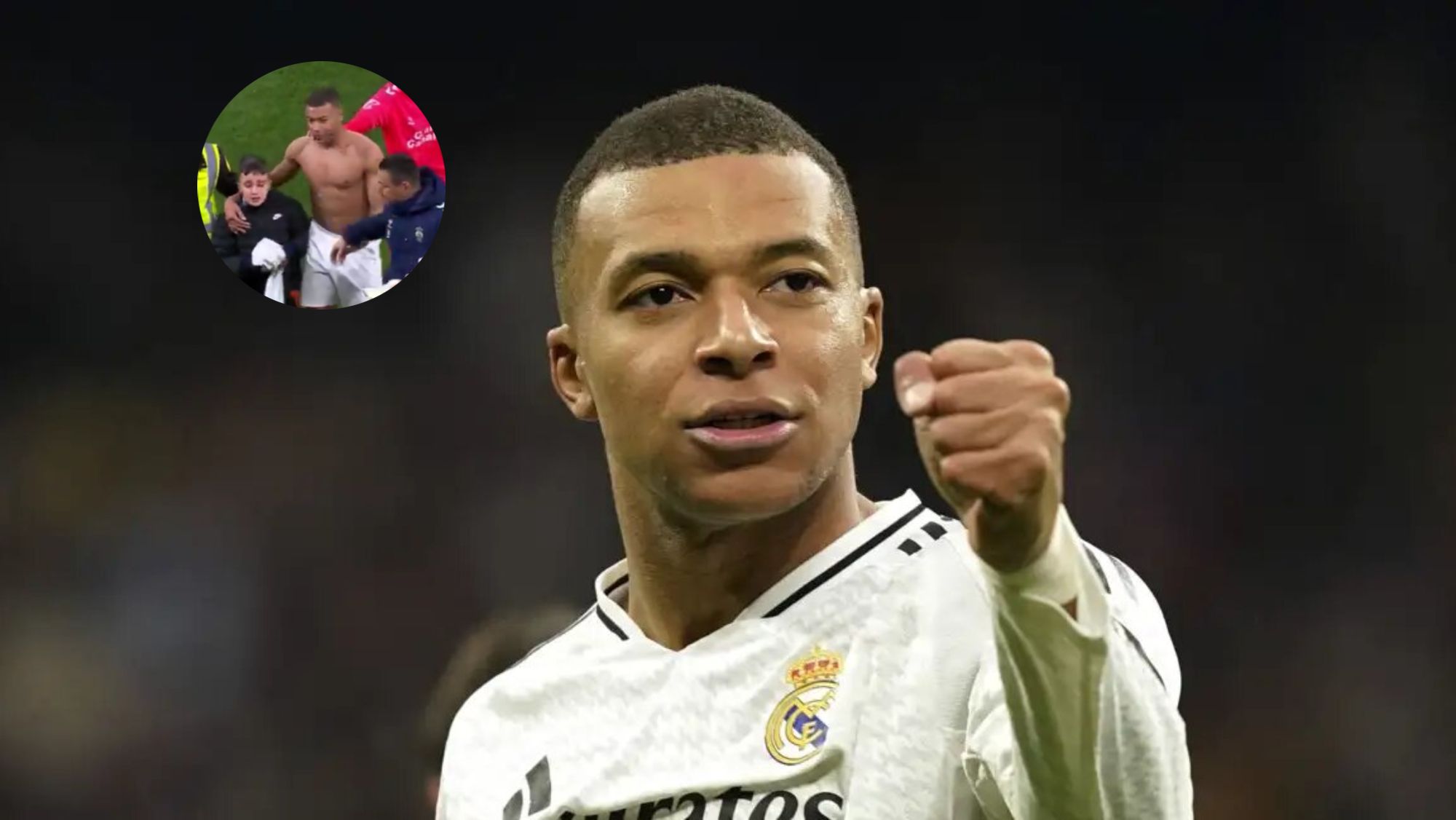 Kylian Mbappé tuvo un gran gesto al finalizar el partido Kylian Mbappé tuvo un gran gesto al finalizar el partido