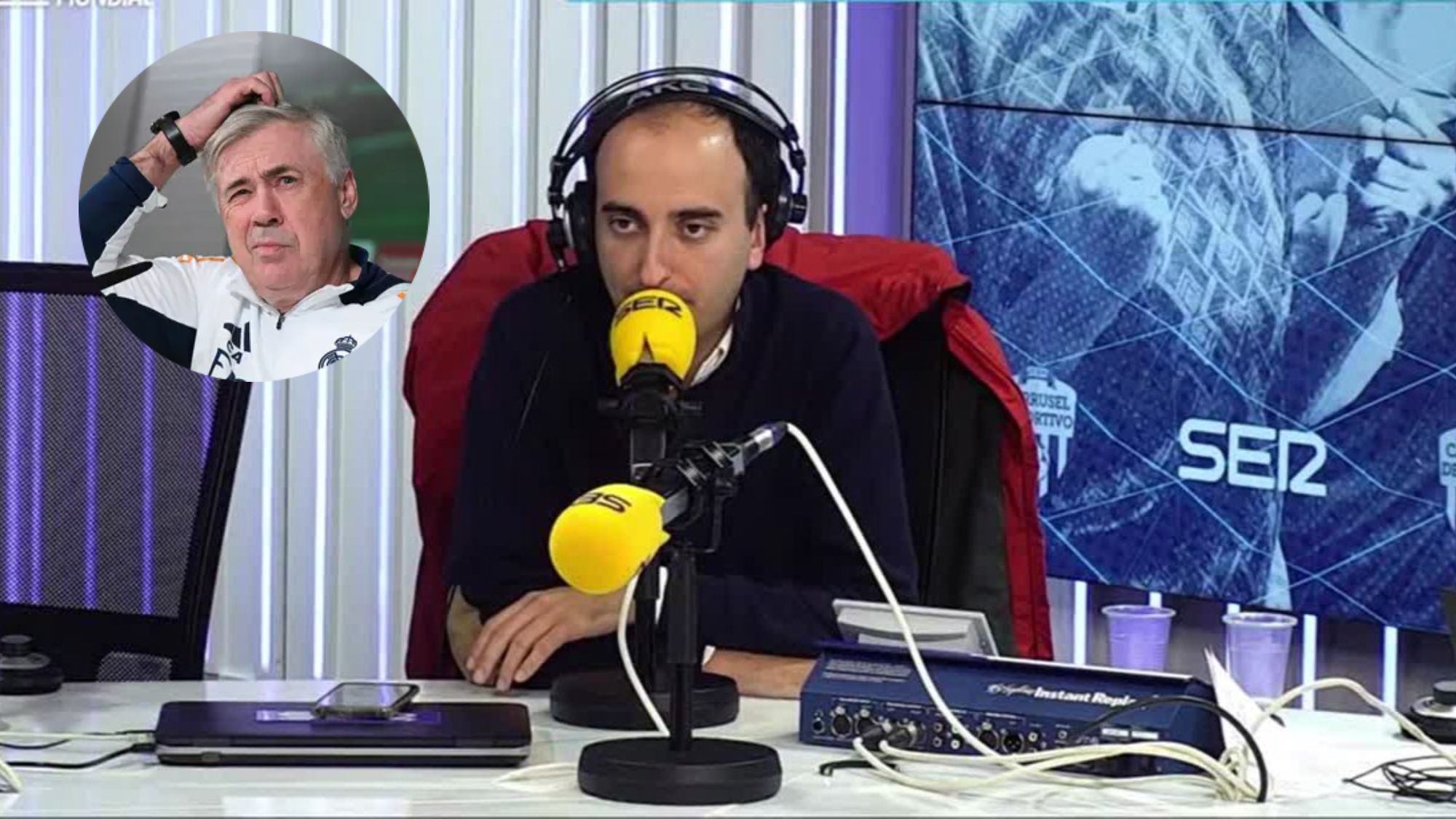 Antón Meana da su opinión sobre lo que pasará con el futuro de Carlo Ancelotti en el Real Madrid Antón Meana da su opinión sobre lo que pasará con el futuro de Carlo Ancelotti en el Real Madrid