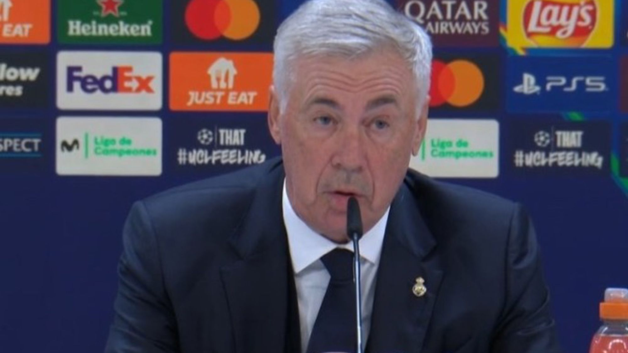 Ancelotti habla sobre el gol encajado de su equipo frente al RB Salzburgo Ancelotti habla sobre el gol encajado de su equipo frente al RB Salzburgo