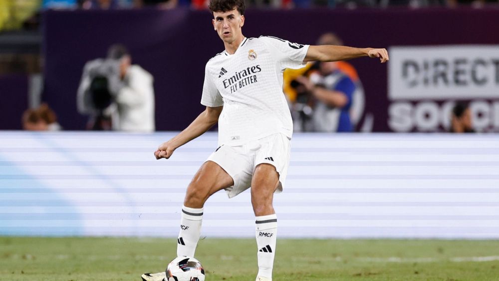 Jacobo Ramón durante un partido con el Real Madrid Jacobo Ramón durante un partido con el Real Madrid