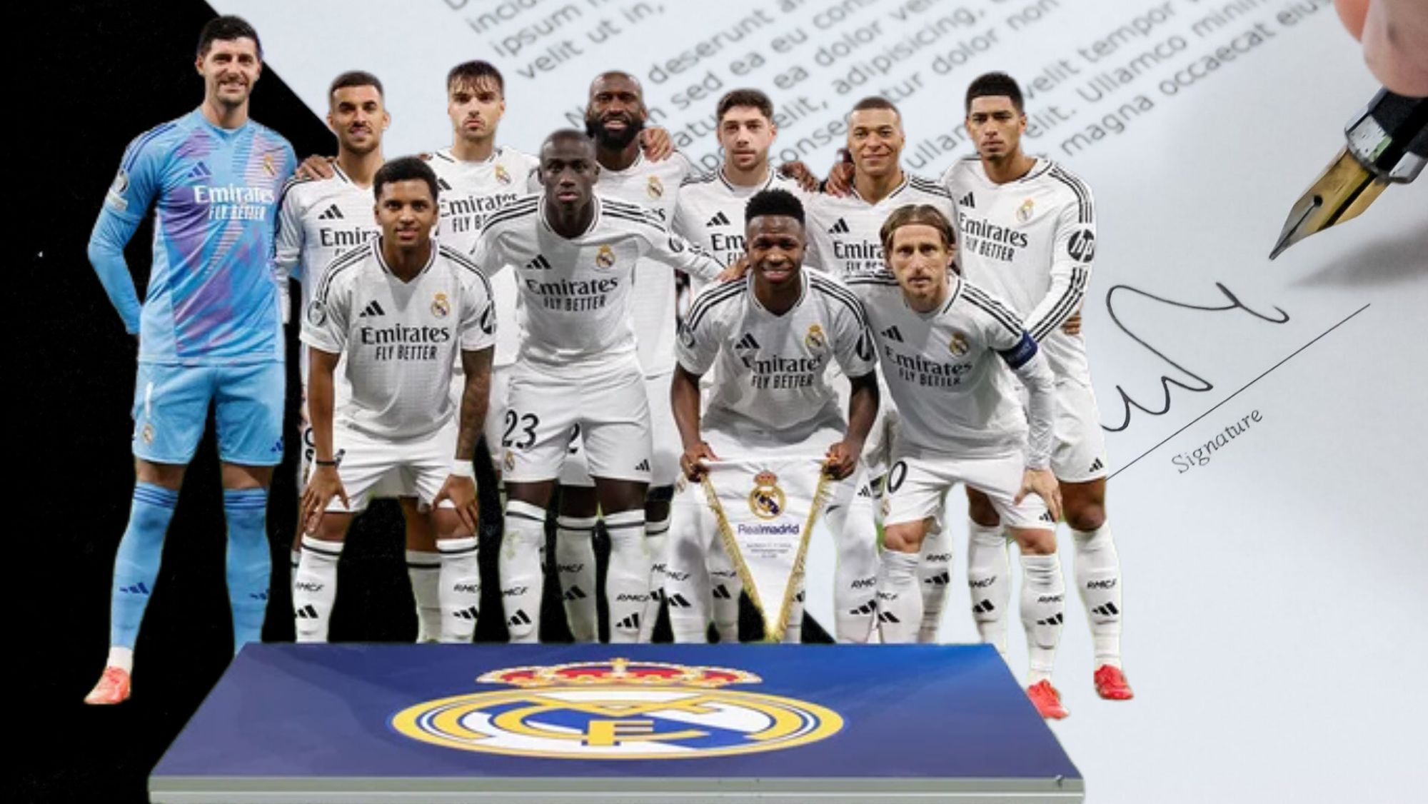 Once Real Madrid Firma