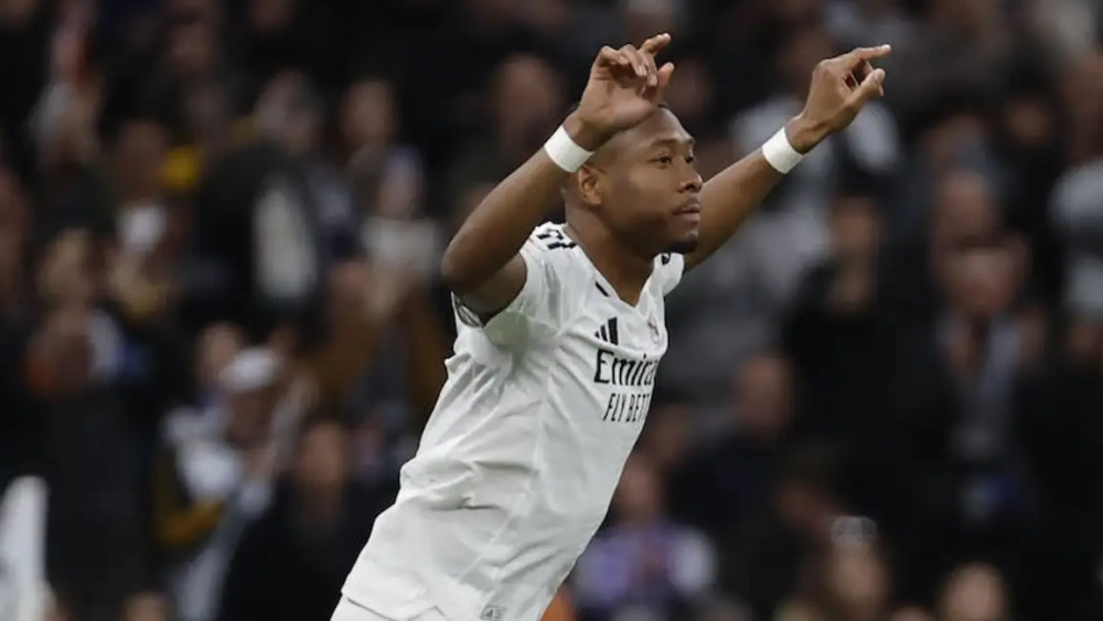 David Alaba volviendo de su lesión David Alaba volviendo de su lesión