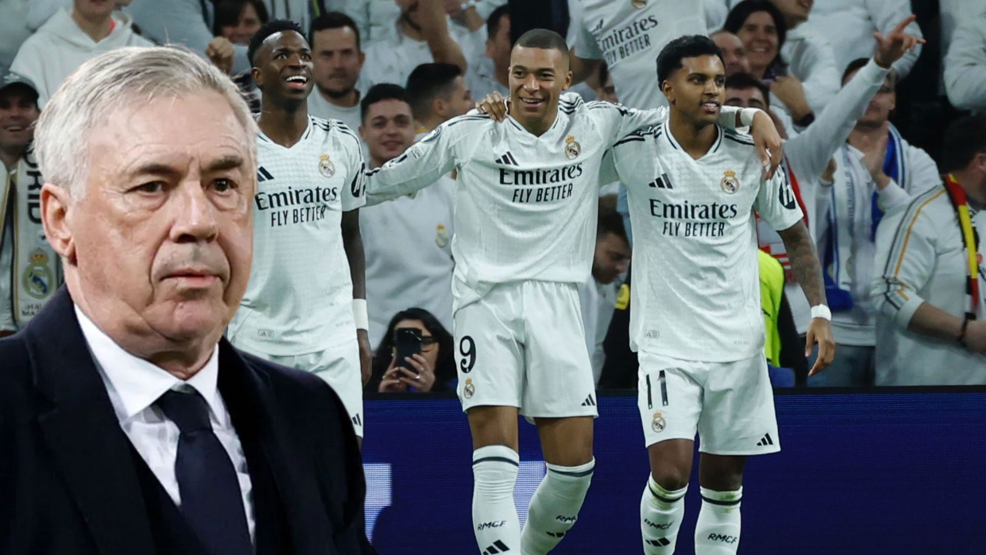 Carlo Ancelotti está satisfecho con sus delanteros, pero quiere corregir ciertos aspectos para mejorar el juego del equipo.