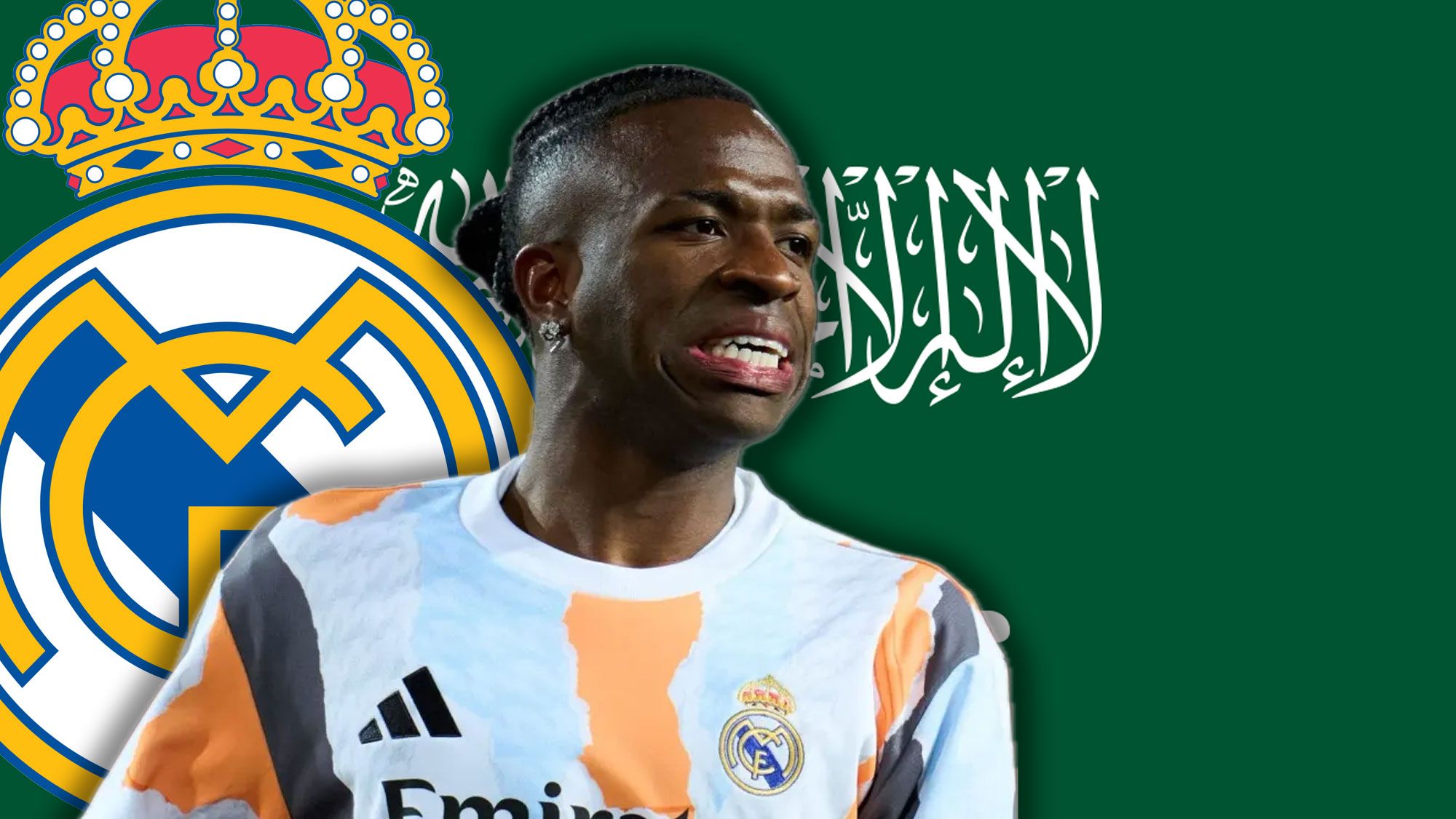 20 millones al año y dice adiós al Real Madrid, Arabia Saudí no quiere solo a Vinicius, ofertón que lo cambia todo