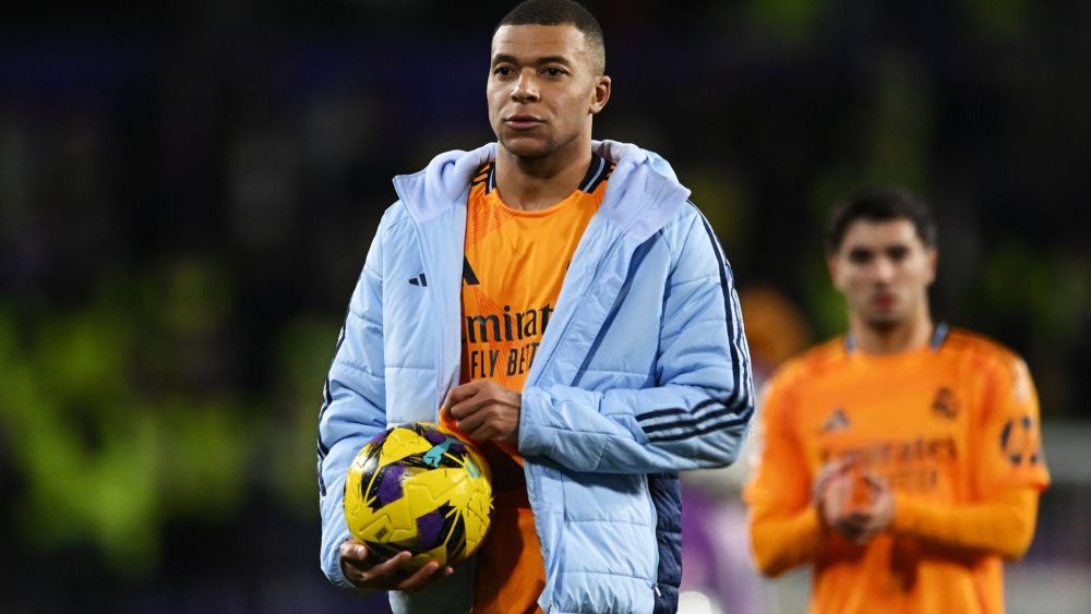 Kylian Mbappé sumó su primer hat-trick desde que firmó por el Real Madrid. Kylian Mbappé sumó su primer hat-trick desde que firmó por el Real Madrid.
