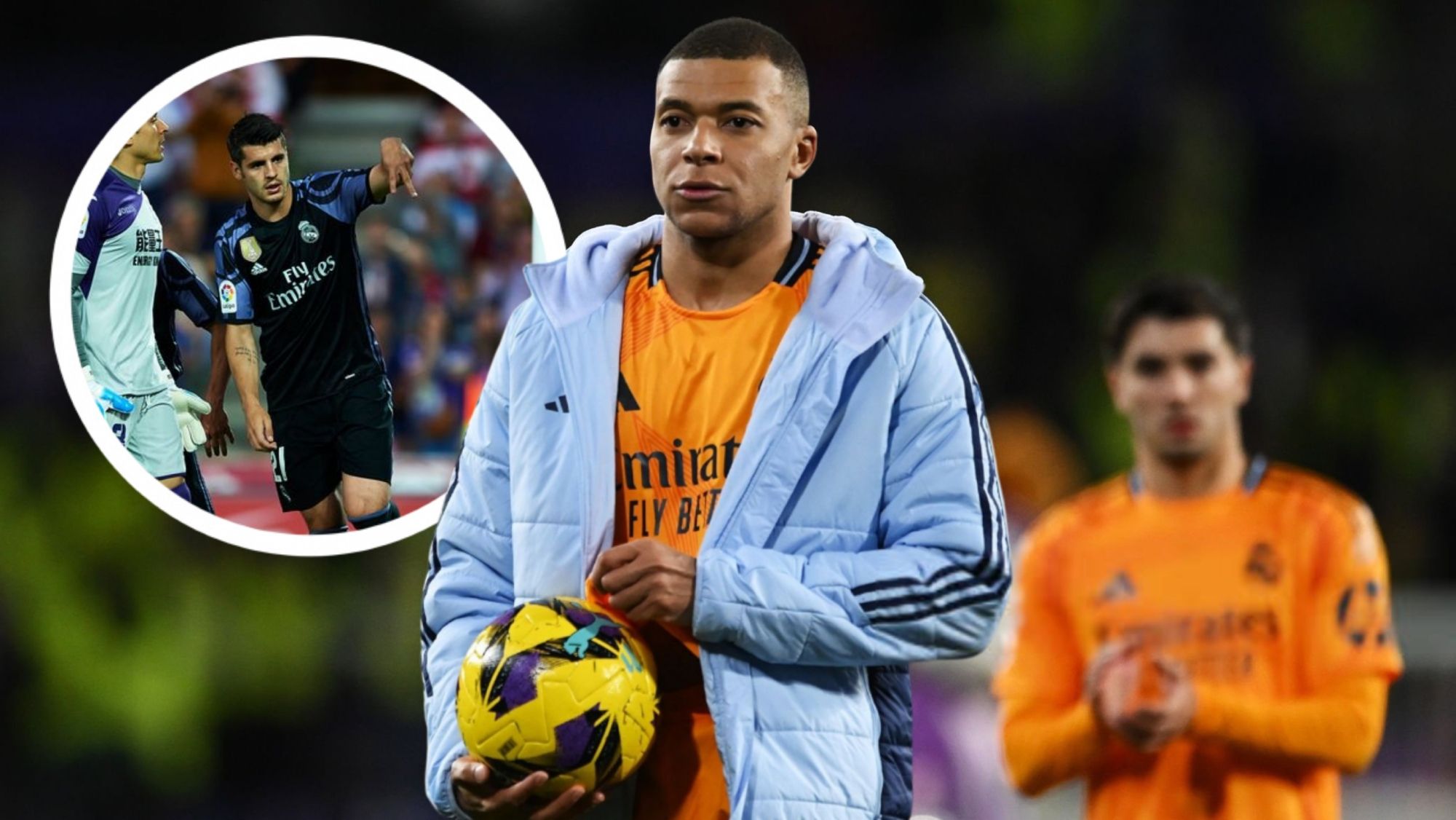 El curioso logro de Morata que igualó Kylian Mbappé ante el Real Valladolid.