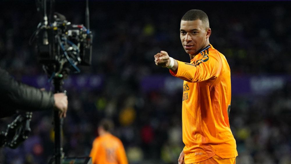 Kylian Mbappé sumó su primer hat-trick con el Real Madrid en el José Zorrilla. Kylian Mbappé sumó su primer hat-trick con el Real Madrid en el José Zorrilla.