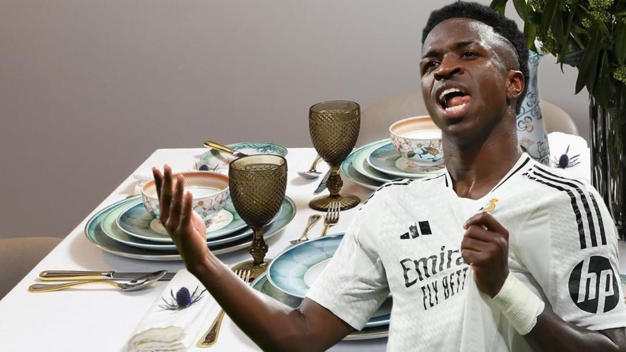 Vinicius Junior organizó una cena en su casa con sus compañeros después de ser reconocido como el mejor futbolista del mundo por la FIFA. Vinicius Junior organizó una cena en su casa con sus compañeros después de ser reconocido como el mejor futbolista del mundo por la FIFA.
