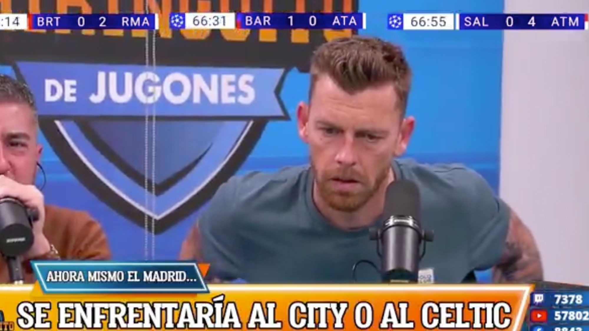 La cara de Jota Jordi tras el gol del Atalanta es un poema: no se lo puede creer