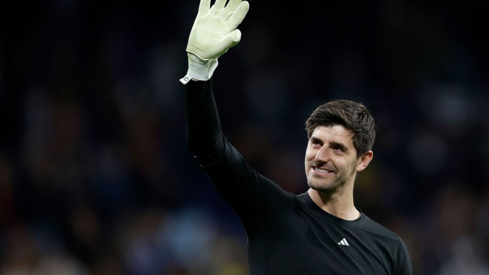 Thibaut Courtois durante un partido con el Real Madrid. Thibaut Courtois durante un partido con el Real Madrid.