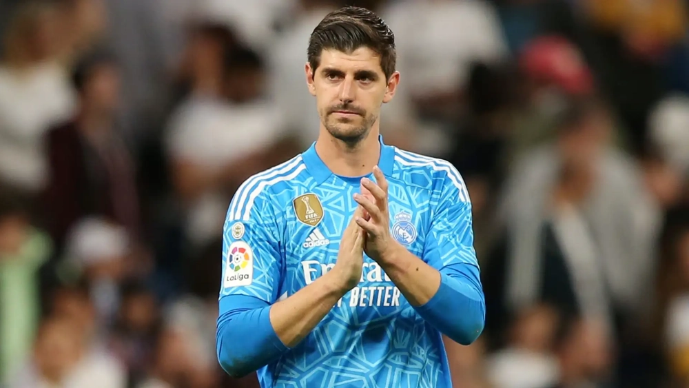 Thibaut Courtois durante un partido con el Real Madrid. Thibaut Courtois durante un partido con el Real Madrid.