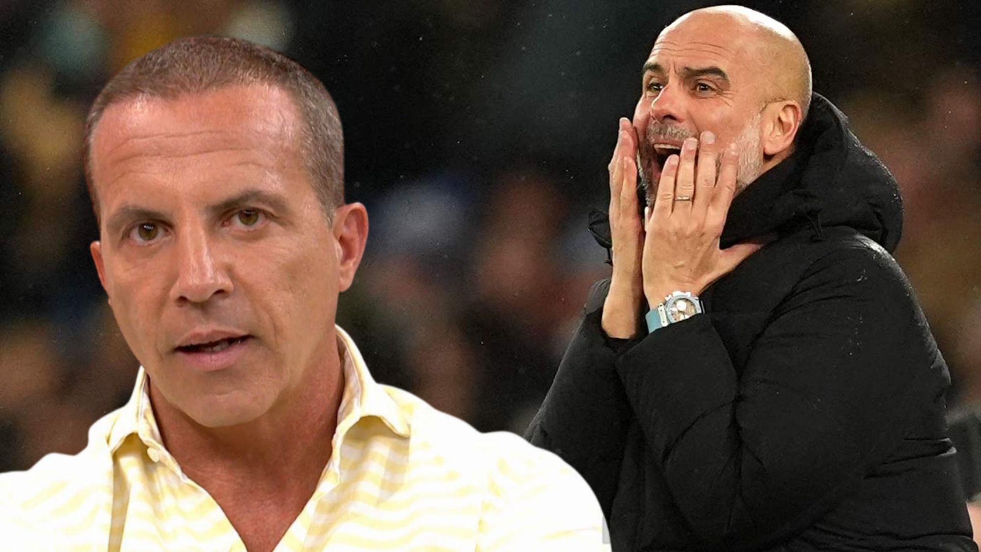 Cristóbal Soria sorprende con otra de sus ocurrencias y pide a Pep Guardiola la eliminación del Real Madrid en la Champions League.