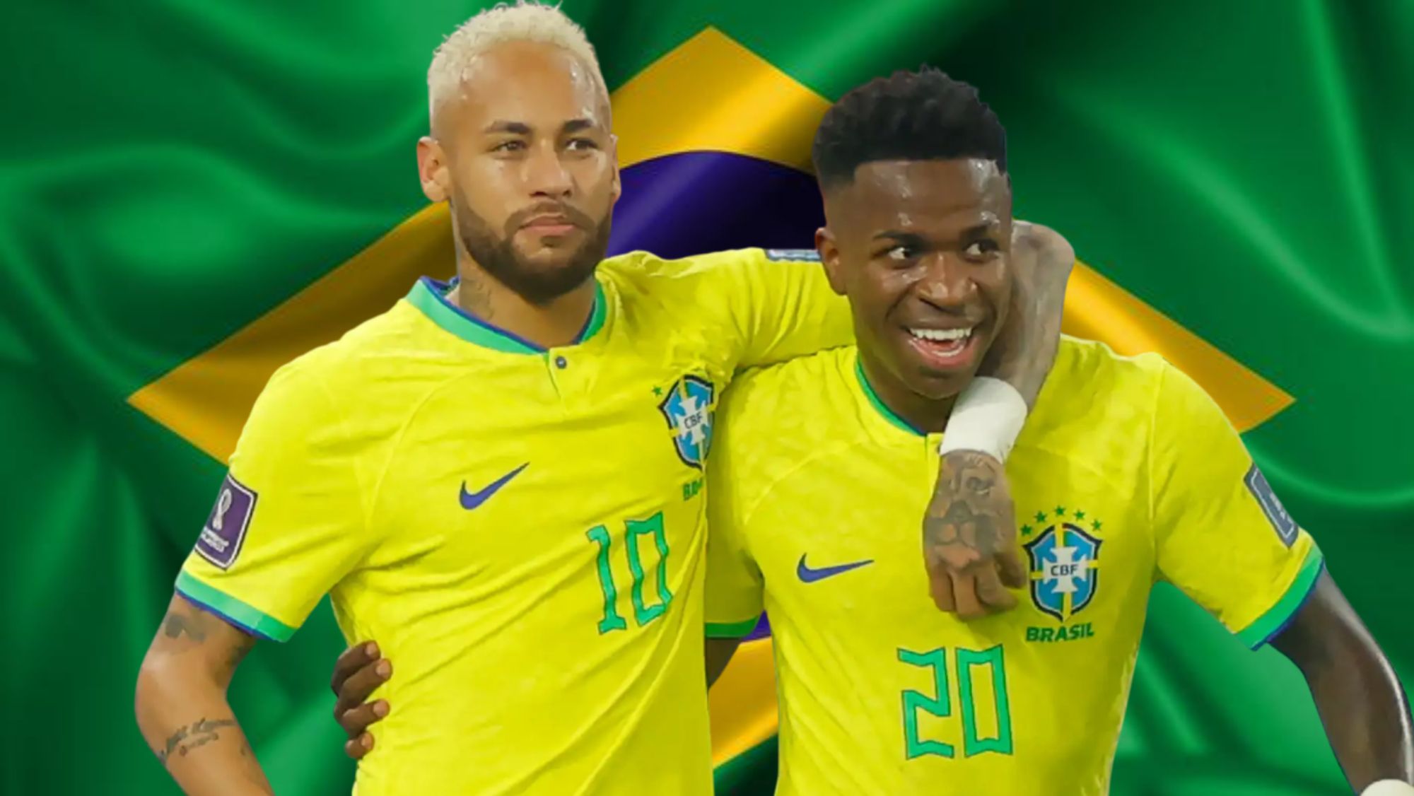 En Brasil empiezan a soñar con la vuelta de los cracks: regresa Neymar y ahora piden a Vinicius