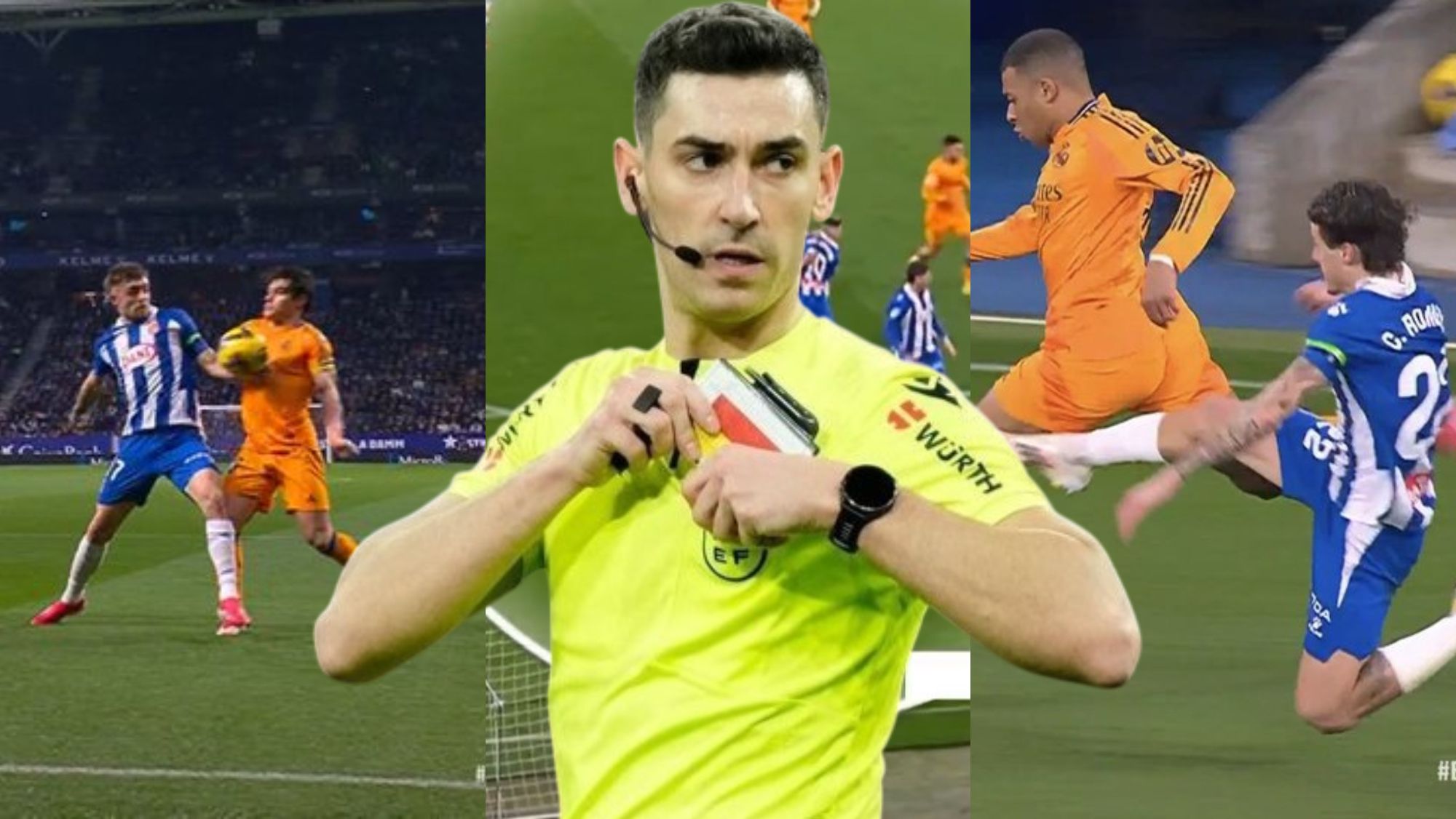 El Real Madrid se deja los tres puntos ante el Espanyol: Muñiz Ruiz, culpable El Real Madrid se deja los tres puntos ante el Espanyol: Muñiz Ruiz, culpable