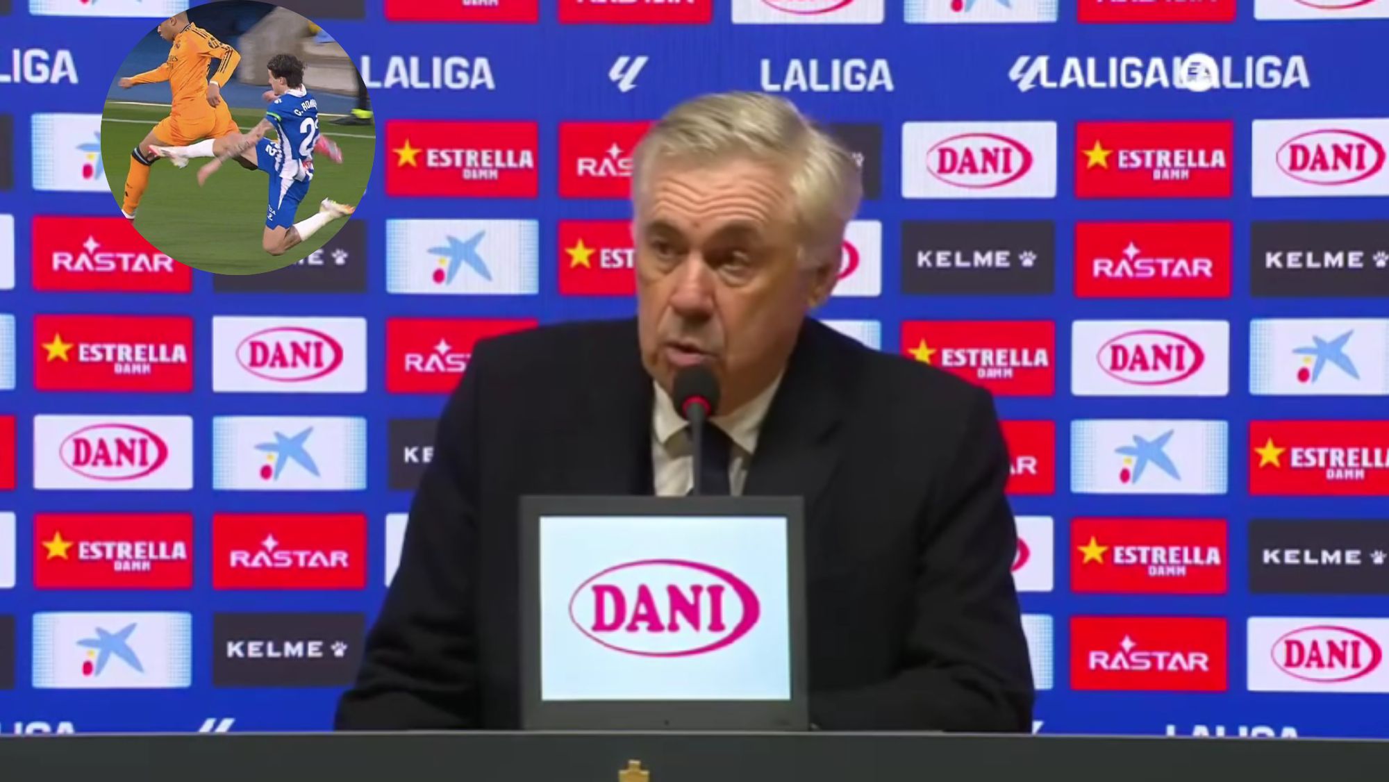 Ancelotti estalla por el arbitraje de Muñiz Ruiz: el italiano ha hablado muy claro Ancelotti estalla por el arbitraje de Muñiz Ruiz: el italiano ha hablado muy claro