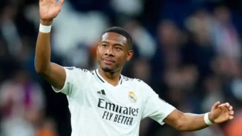 Alaba durante un partido de esta temporada Alaba durante un partido de esta temporada