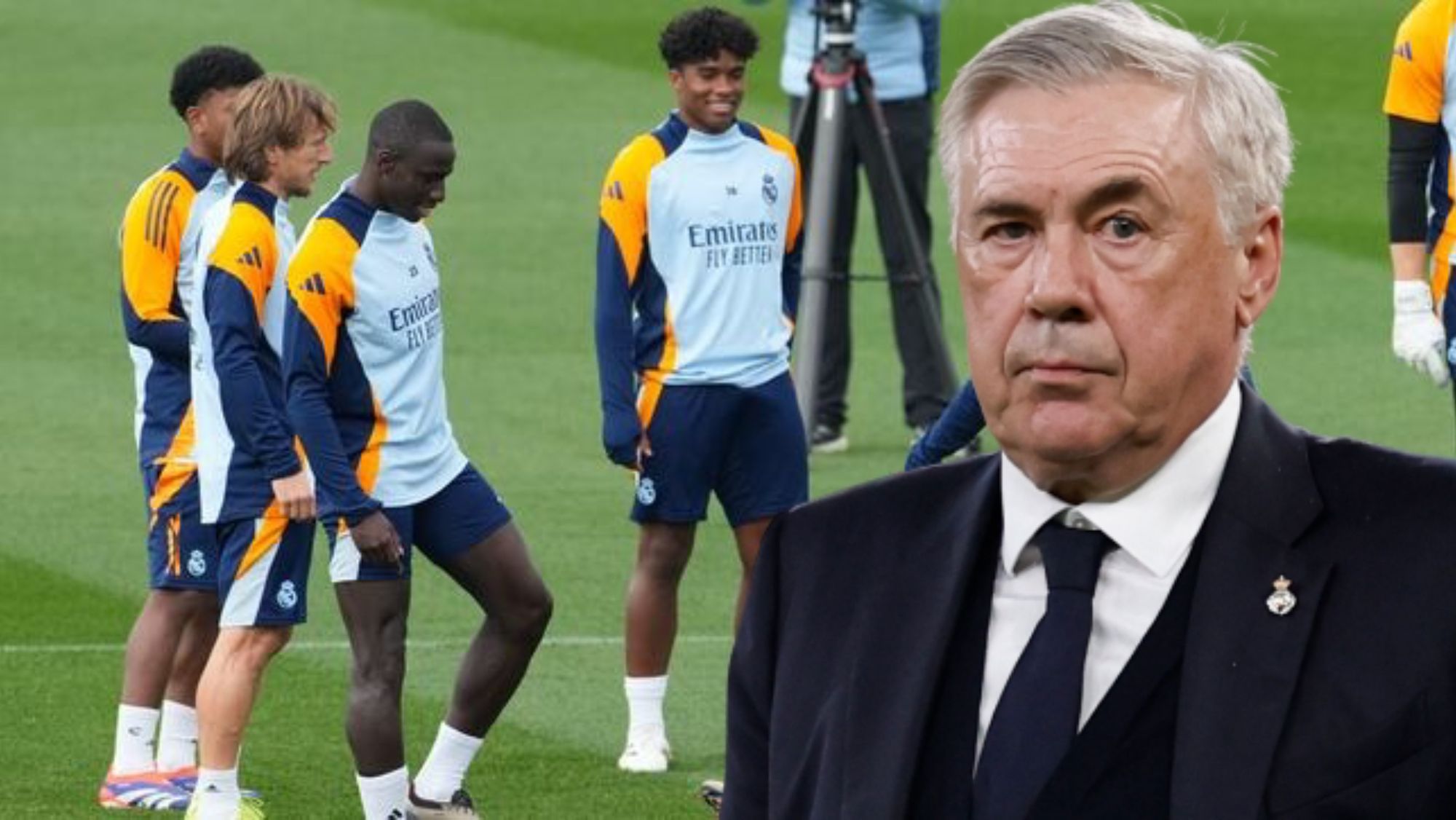 Carlo Ancelotti tiene que afrontar otra lesión en el Real Madrid.