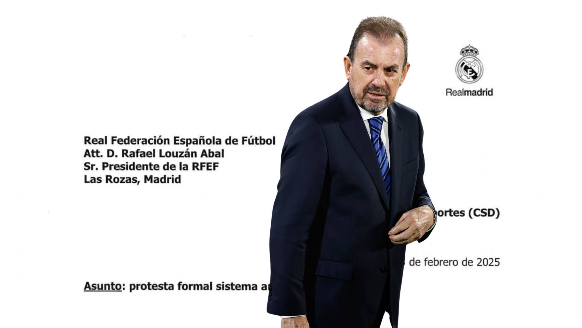 Ángel Torres y comunicado del Real Madrid