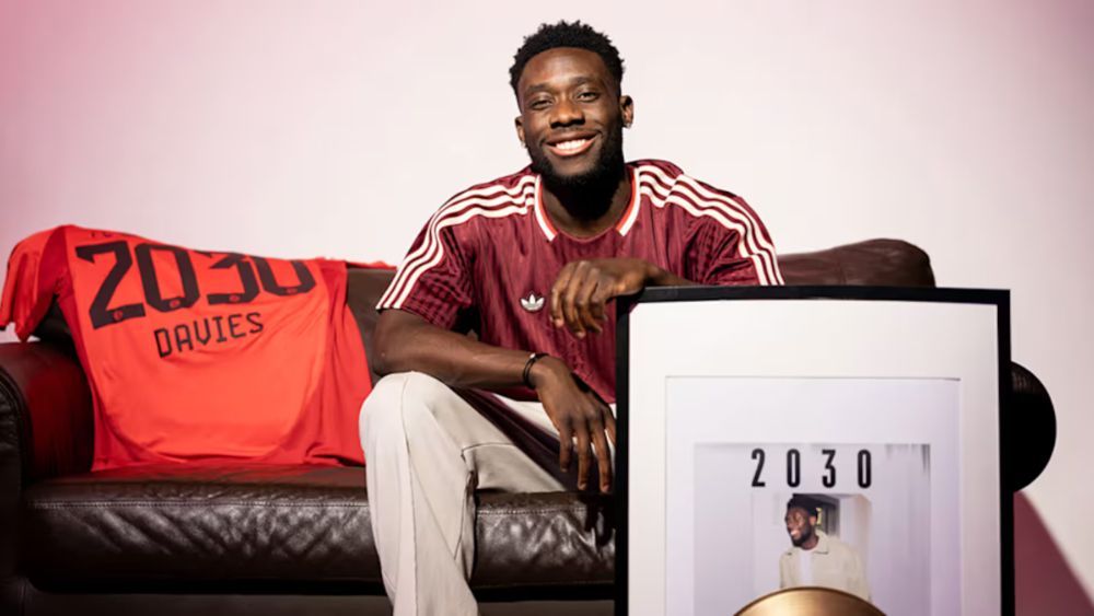 Alphonso Davies ha renovado con el Bayern Múnich hasta 2030. Alphonso Davies ha renovado con el Bayern Múnich hasta 2030.