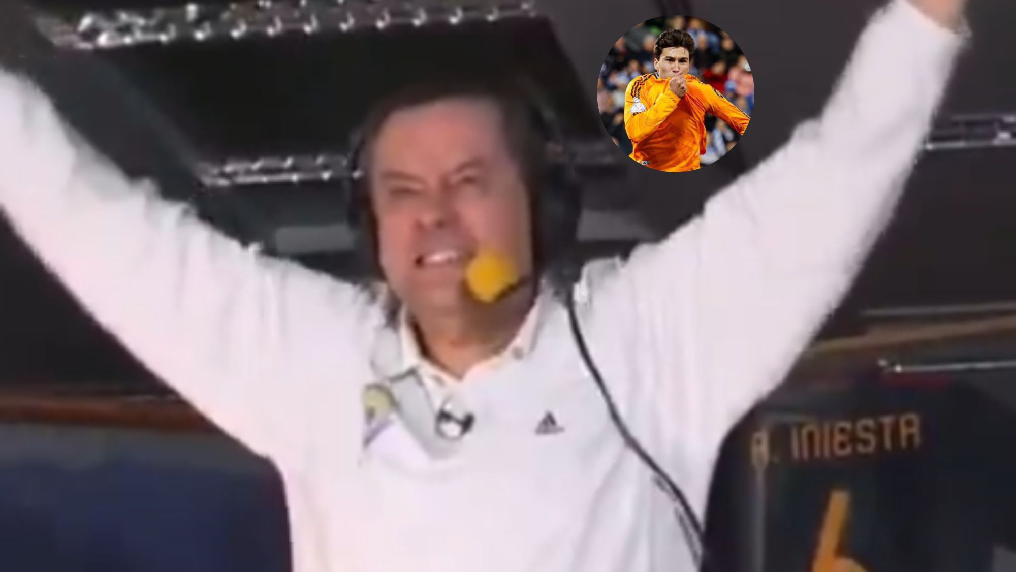 La reacción de Roncero al gol de Gonzalo García está dando bastante de que hablar