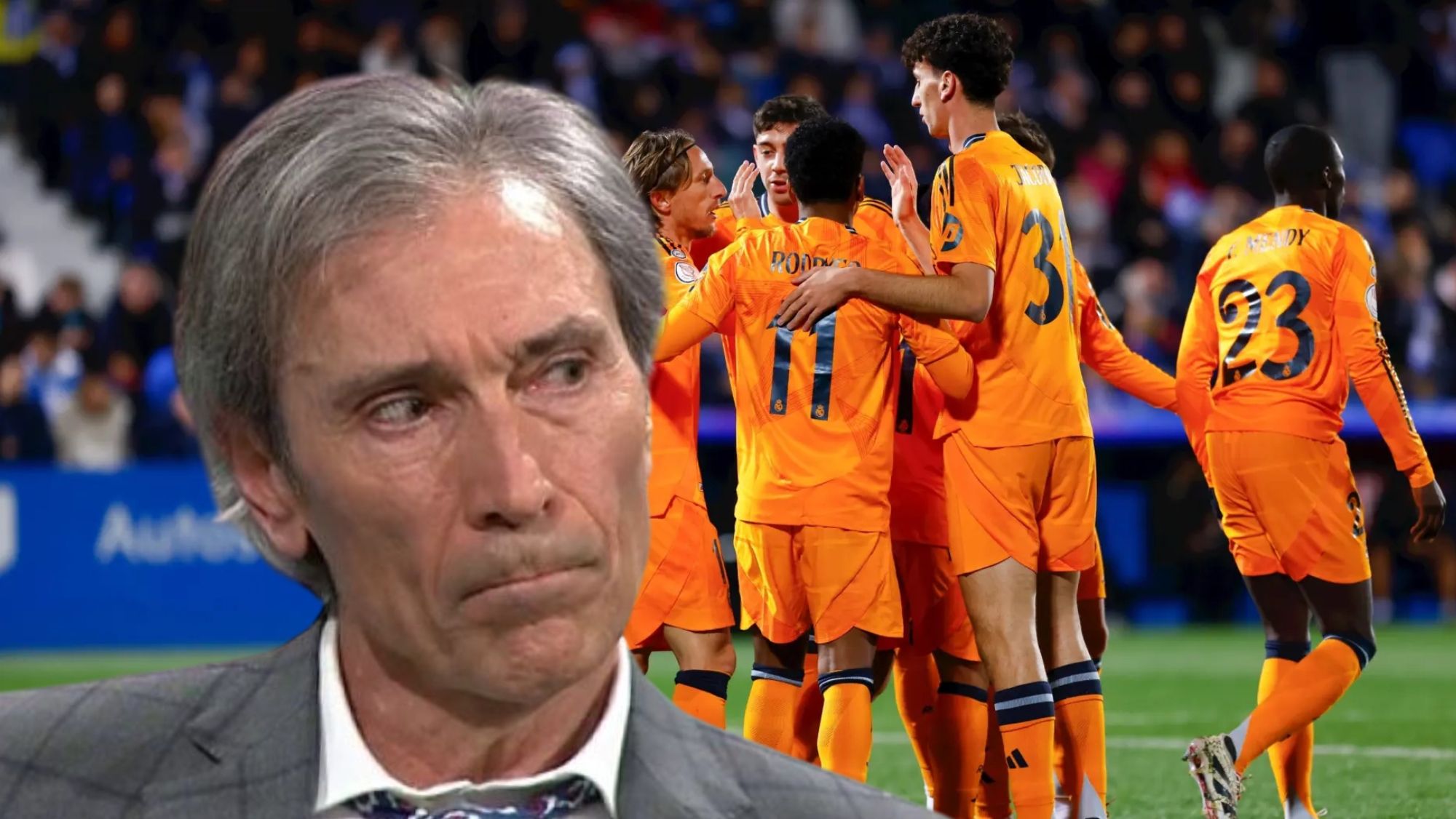 Lobo Carrasco saca los pies del tiesto y queda como lo que es: un auténtico lunático que sólo rezuma odio e inquina hacia el Real Madrid.