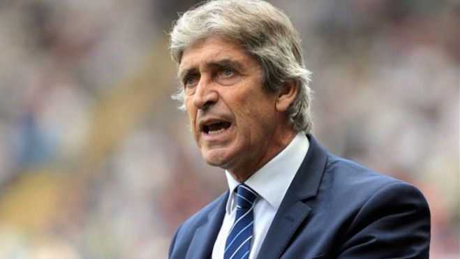 Pellegrini entrenando Pellegrini entrenando