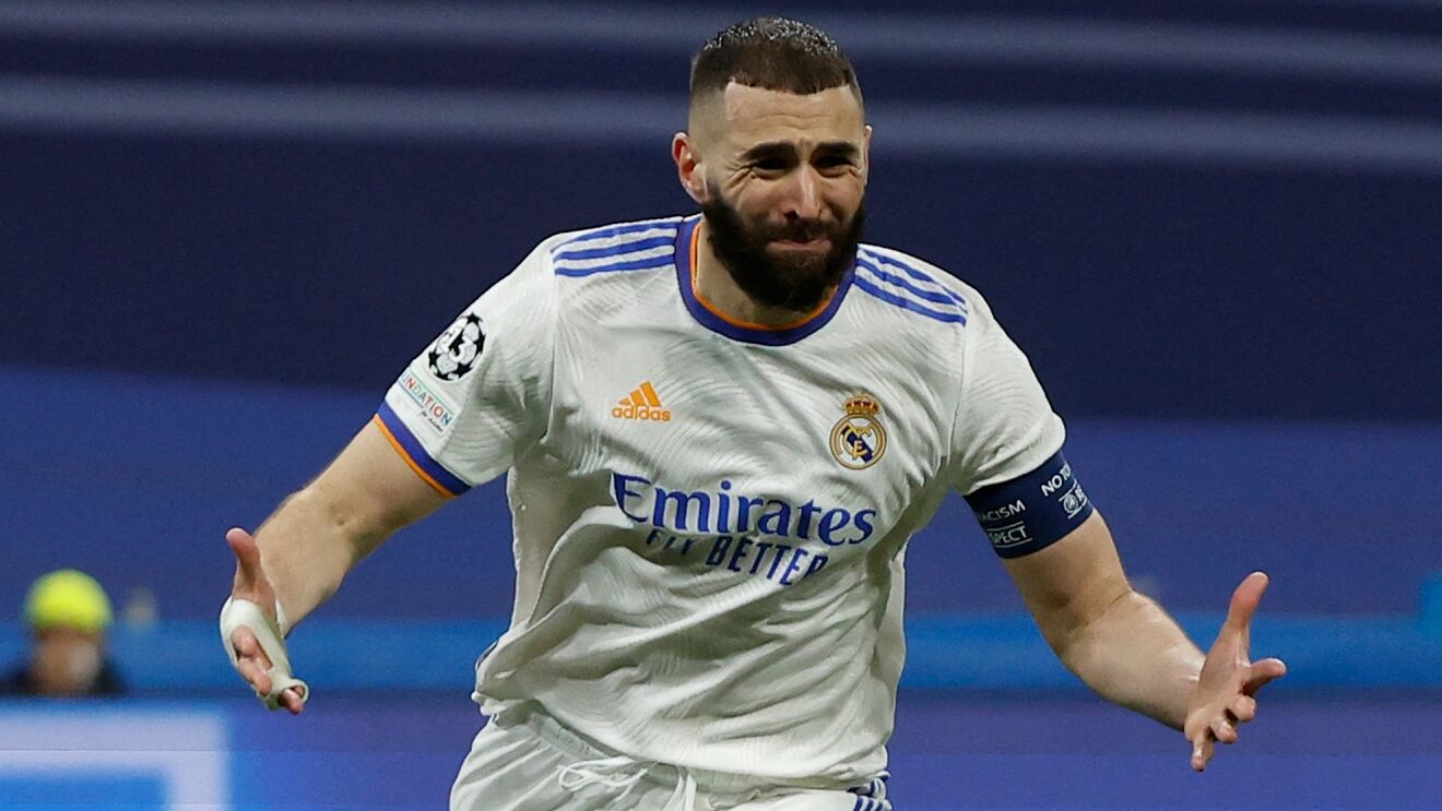 Karim Benzema se convirtió ante el Levante en el segundo máximo goleador histórico del club