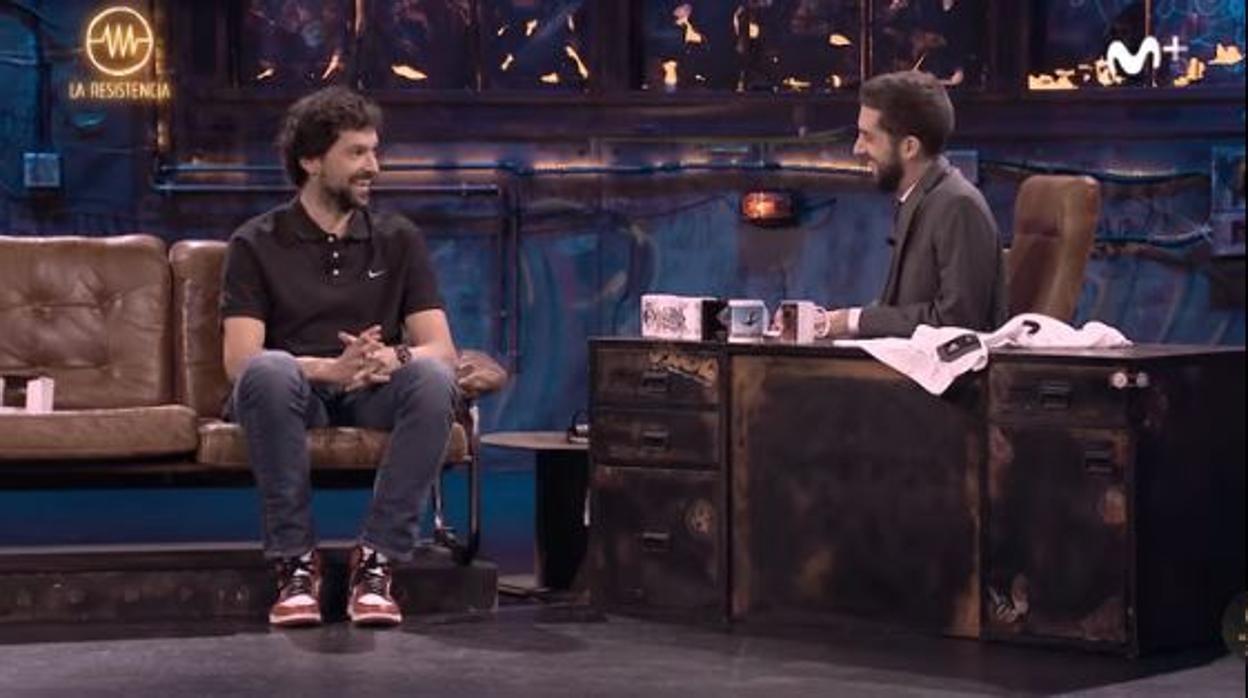 Sergio Llull en el programa de David Broncano